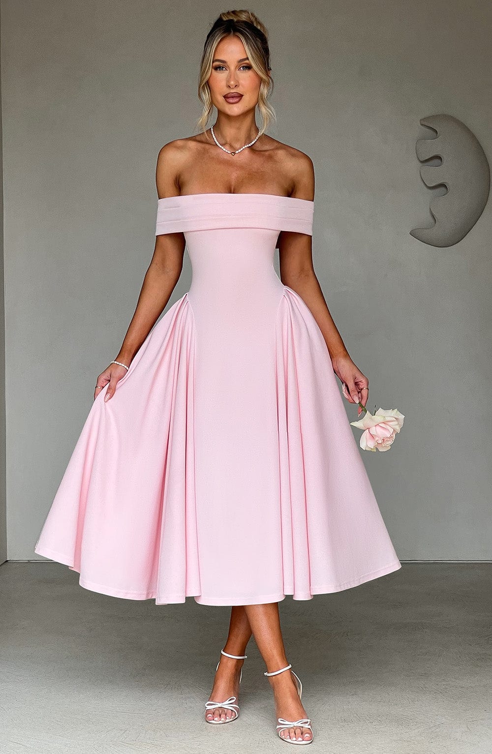 Midi Dress Miranda - Pink