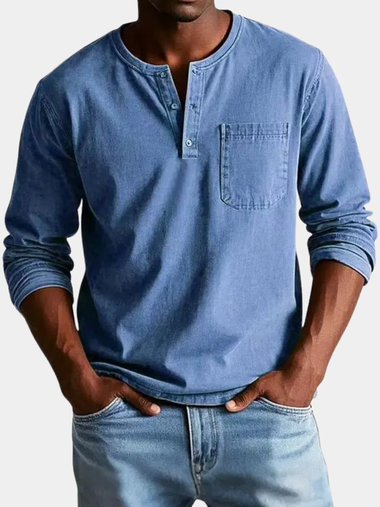 Nash Henley Long Sleeve Shirt