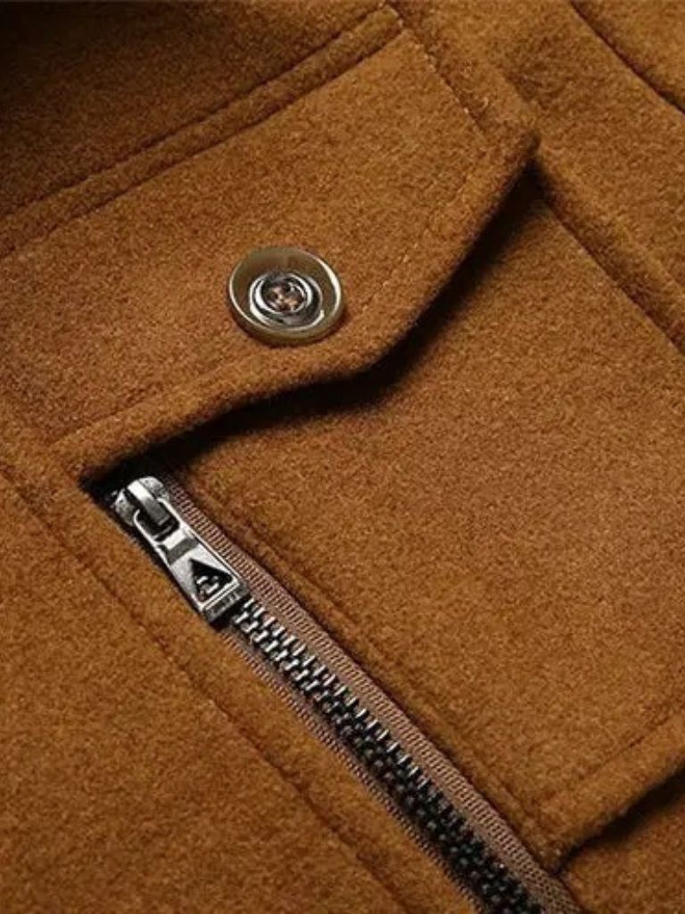Old Currency Two-Piece Winter Coat