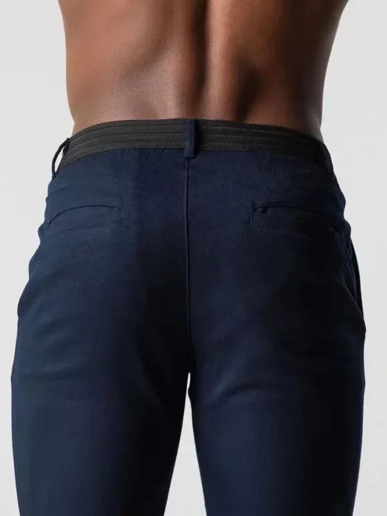 Flexible Slim Trousers