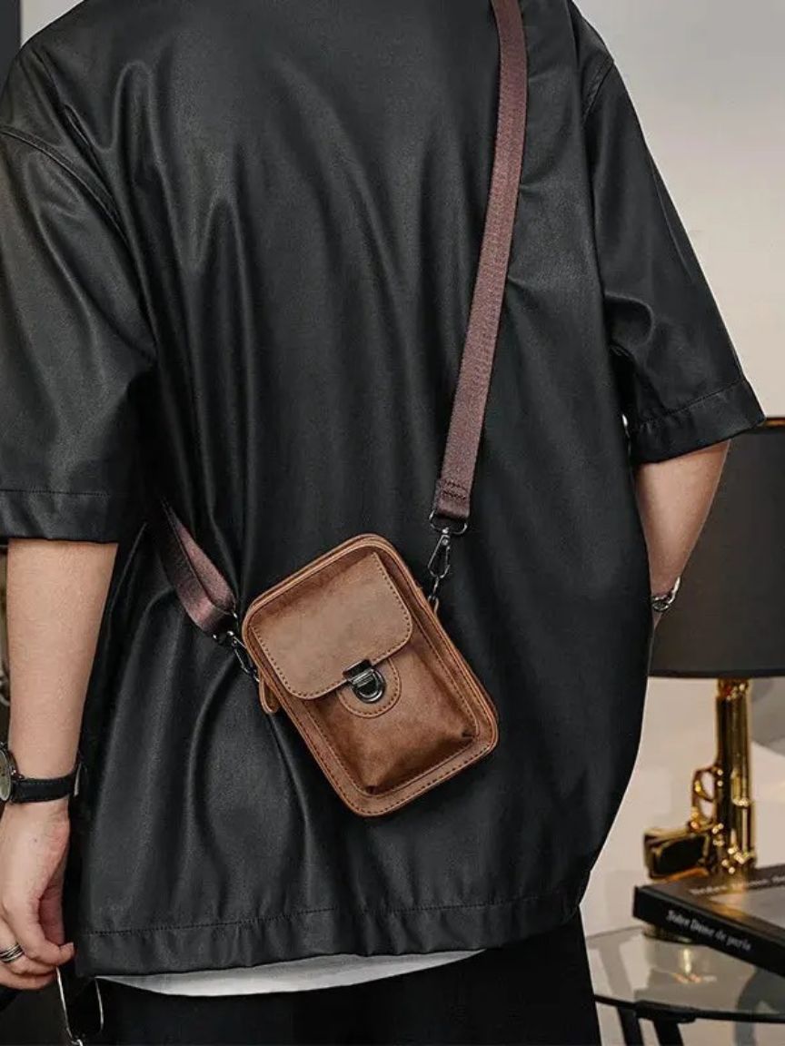 Vintage Mini Leather Shoulder Bag