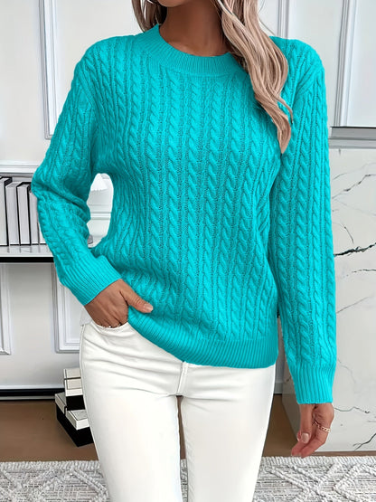 Sue | Ladies' Cable Knit Jumper