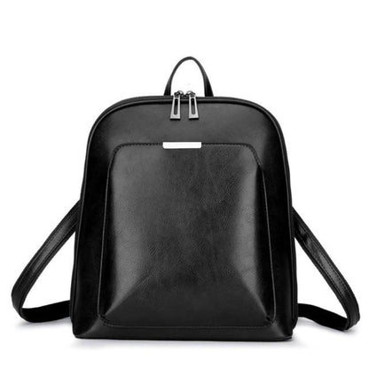 Stella | Classic backpack with double zipper in a simple design