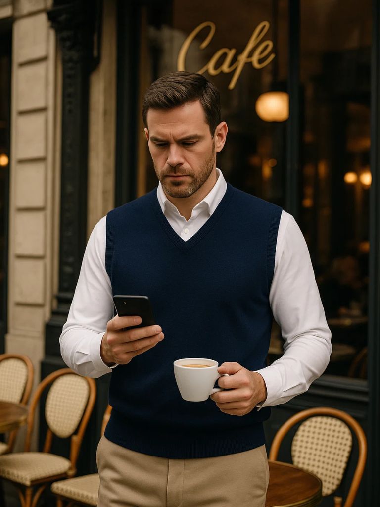 100% Merino Wool Gilet