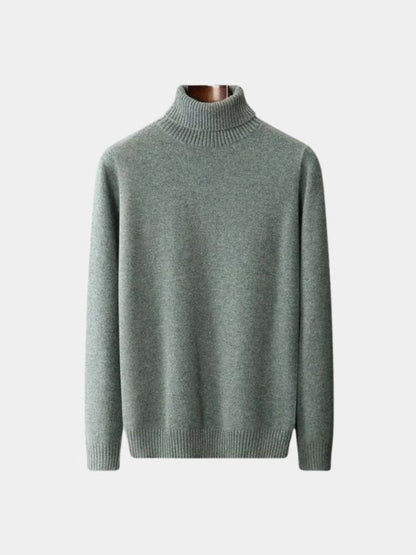 100% Wool Turtleneck Sweater