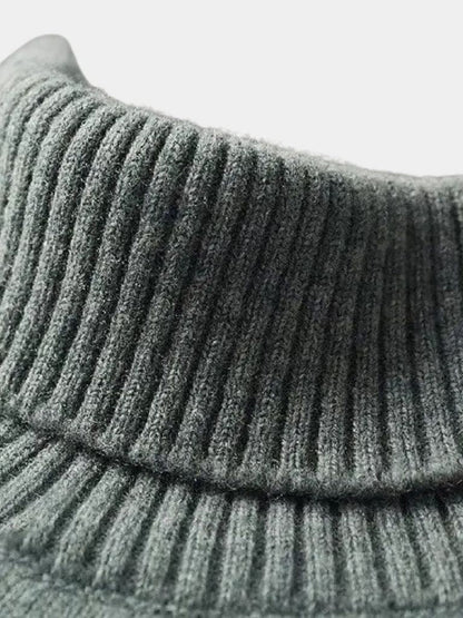 100% Wool Turtleneck Sweater