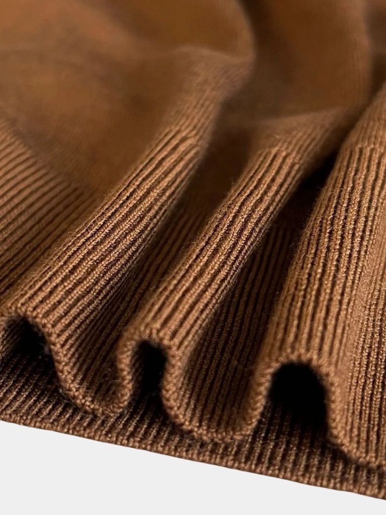 100% Wool Sweater with Pullover Neckline