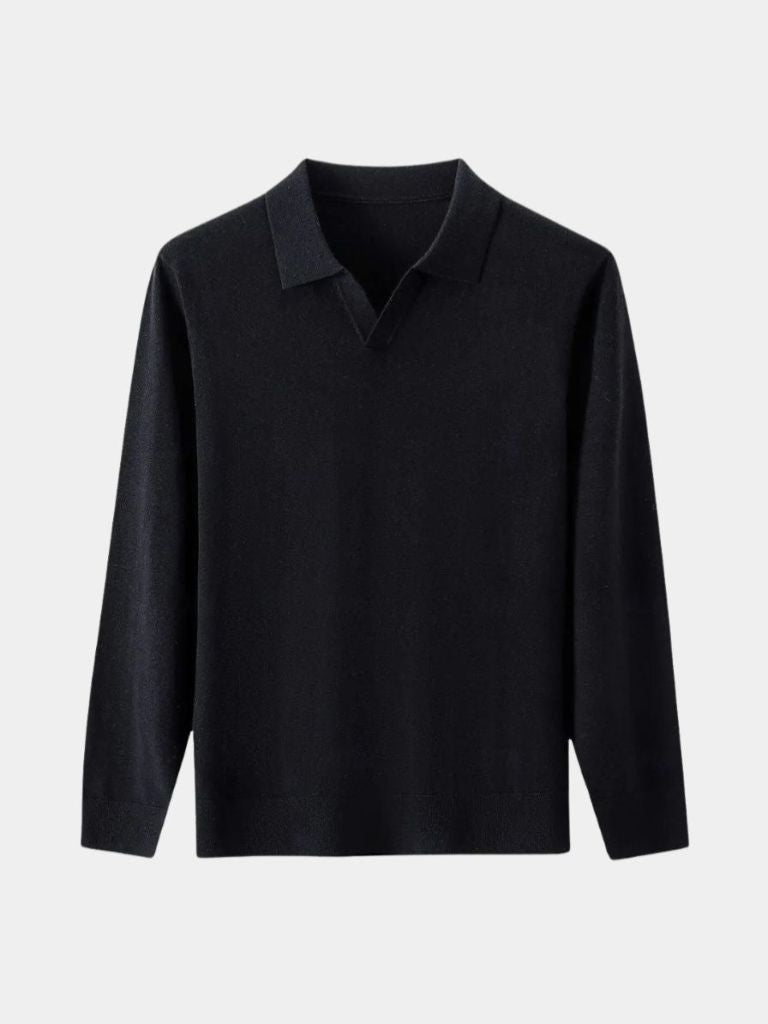 100% Wool Sweater with Pullover Neckline