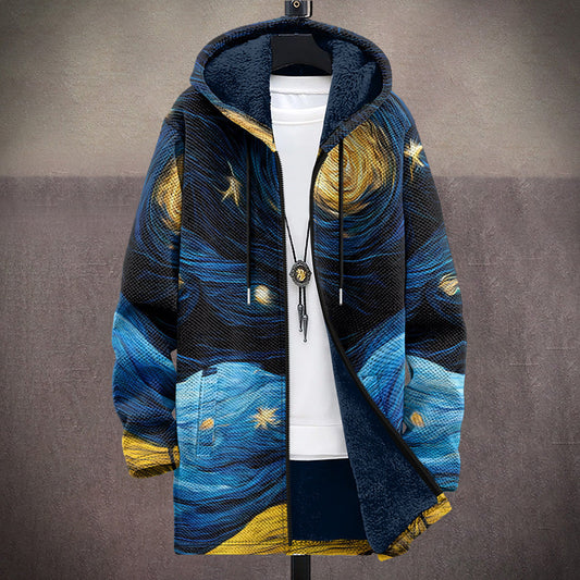 Frederik | Hooded Jacket "Starry Night"