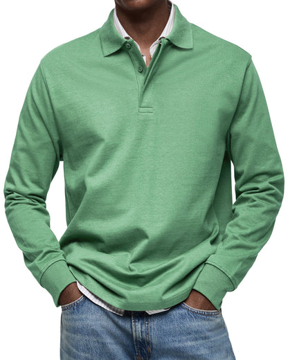 SUPPLY CLUB | LUXURY LONG-SLEEVED POLO