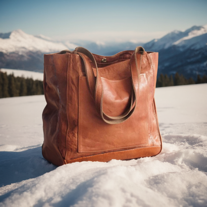 Velours d'Or | ELEGANT PRACTICAL LEATHER BAG