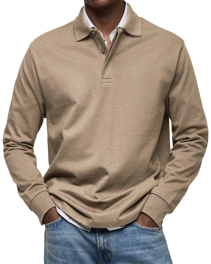 SUPPLY CLUB | LUXURY LONG-SLEEVED POLO