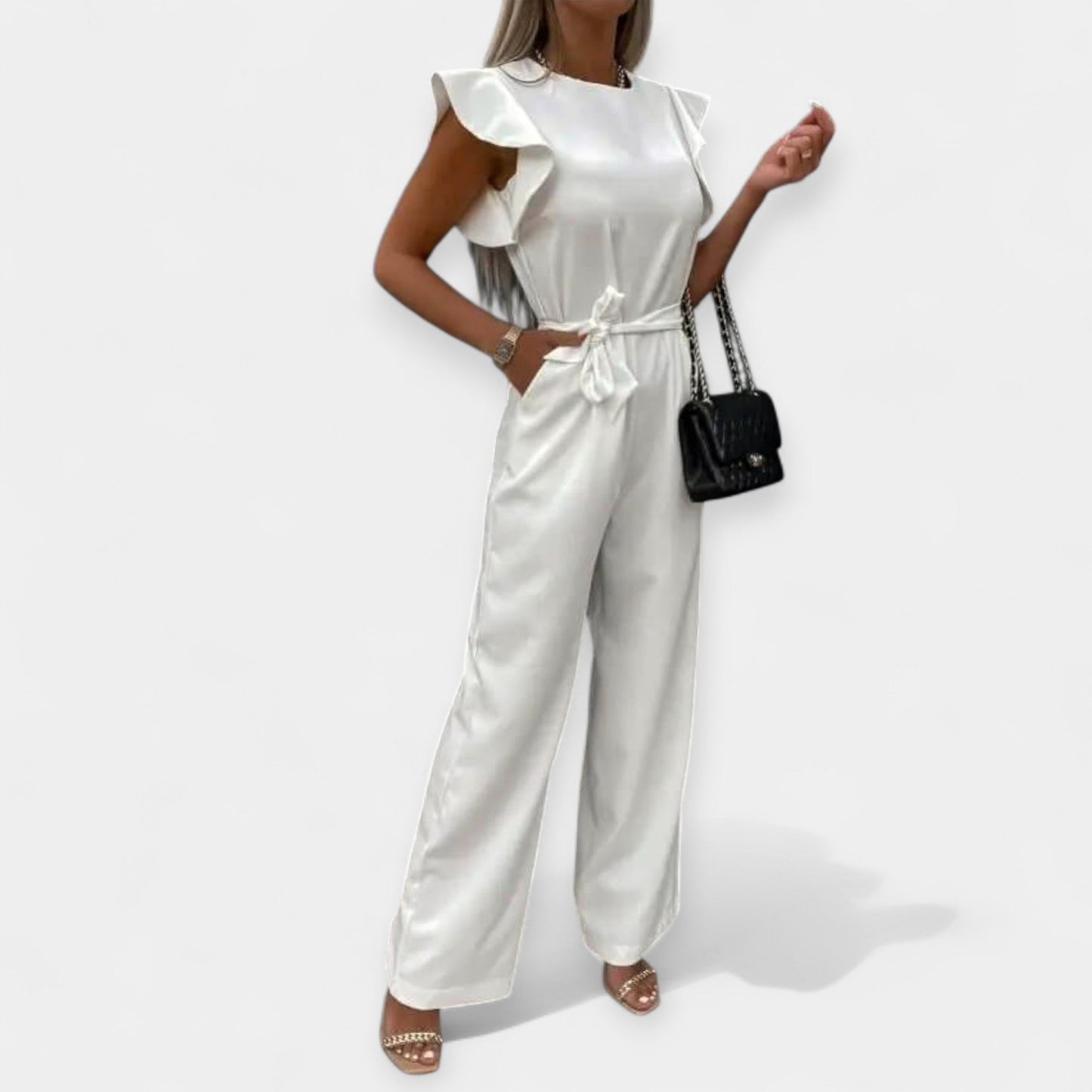 Butterfly Sleeve Jumpsuit