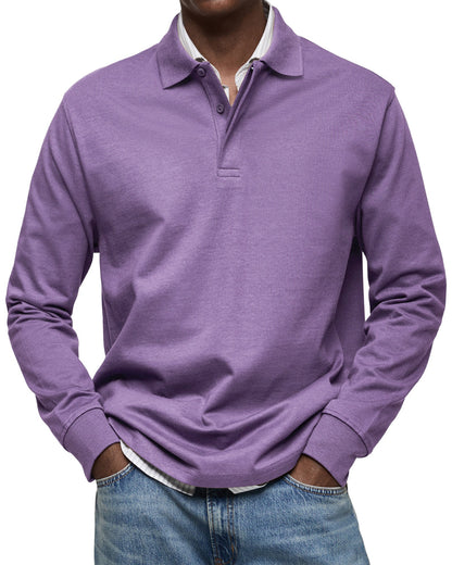 SUPPLY CLUB | LUXURY LONG-SLEEVED POLO