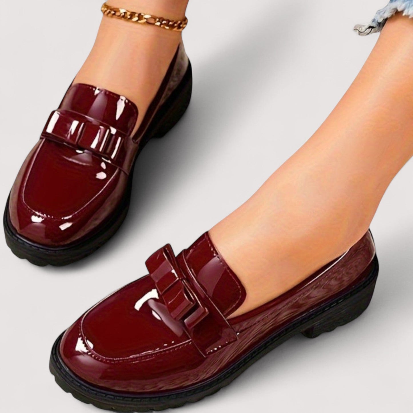 Maya - Glamorous Shiny Sandal