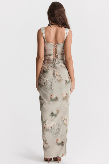 AMARI - BROWN CORSET
