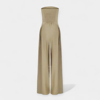 Sleeveless Bustier Jumpsuit