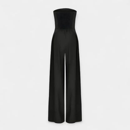 Sleeveless Bustier Jumpsuit