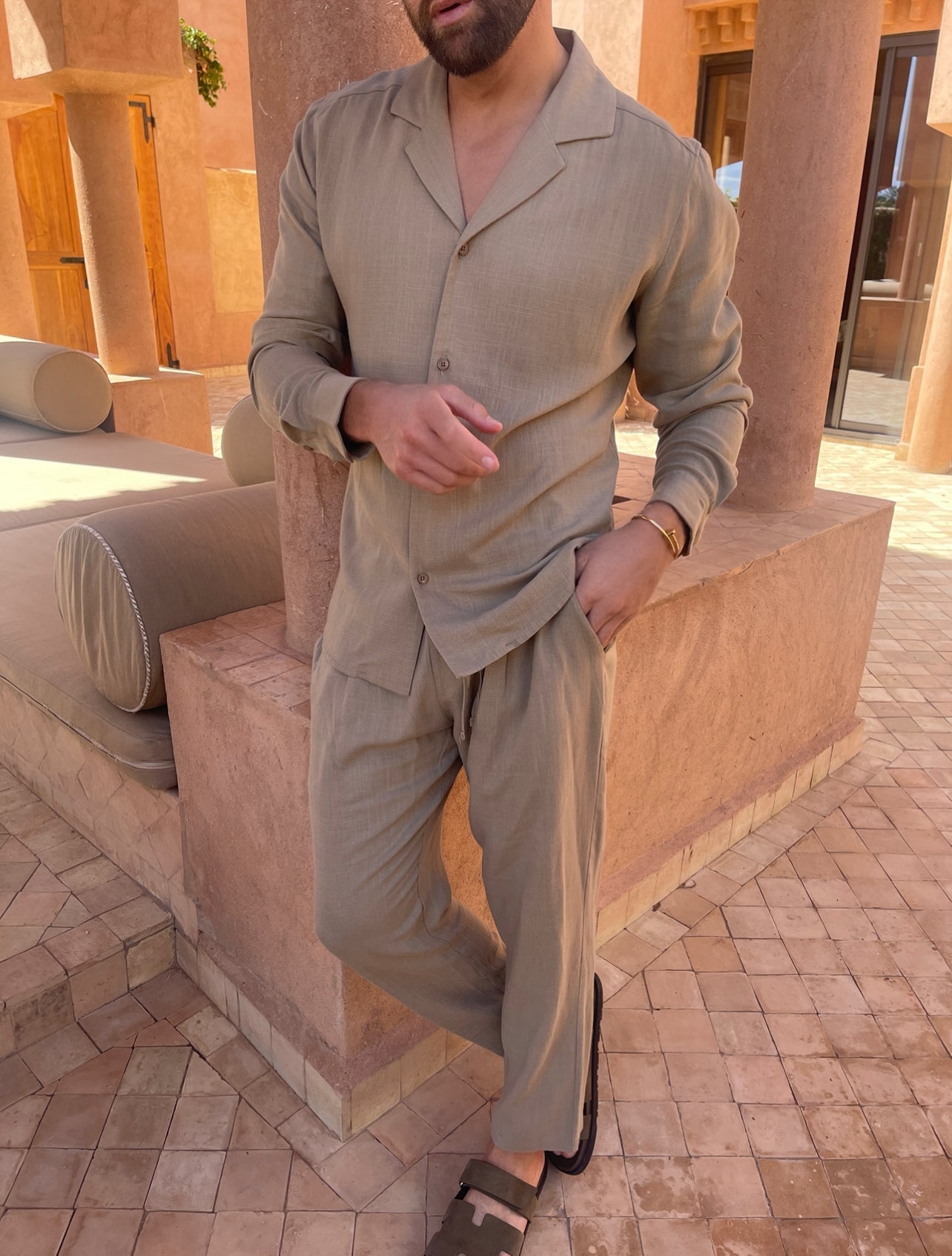 Evan | Premium Linen Set