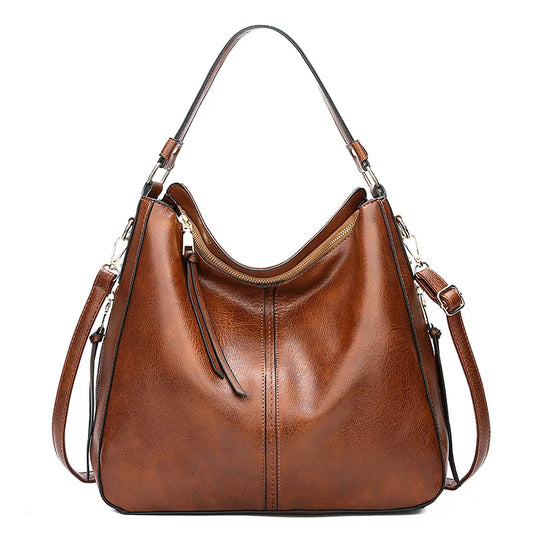Velours d'Or | LARGE LEATHER BAG