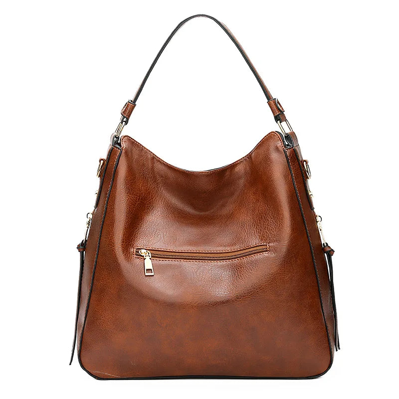 Velours d'Or | LARGE LEATHER BAG