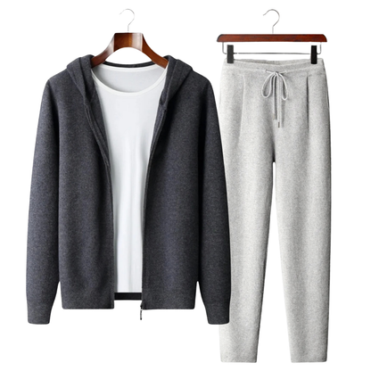 100% CASHMERE LEISURE TRACKSUIT V2