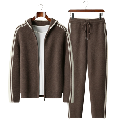 100% CASHMERE DAMIEN TRACKSUIT