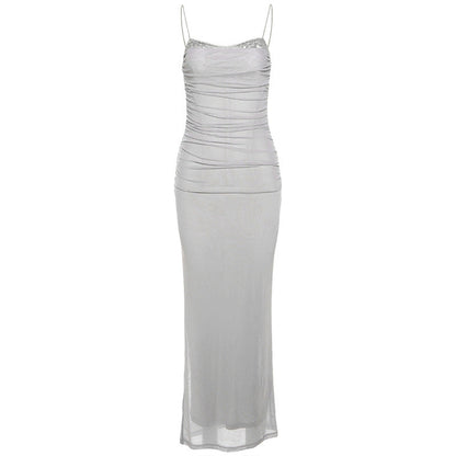 AURELIA - Lace Mesh Dress