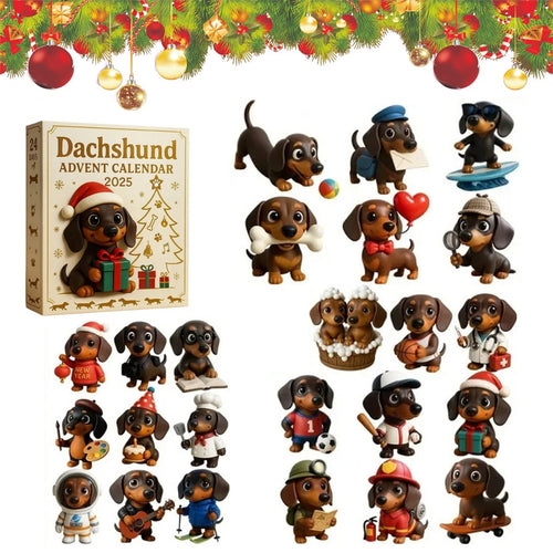 Dachshund Delight Advent Calendar