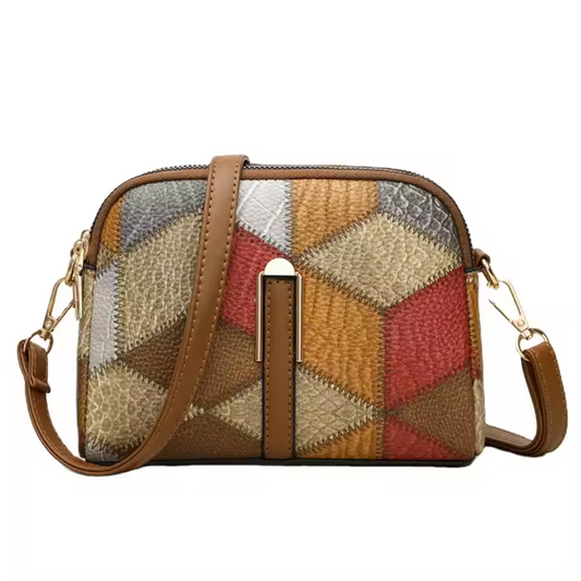 Luna | Mini Shoulder Bag in Patchwork Style