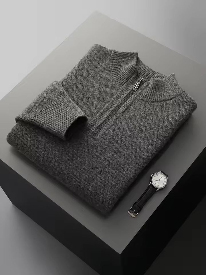 100% MERINO WOOL ZIP-UP TRACKSUIT