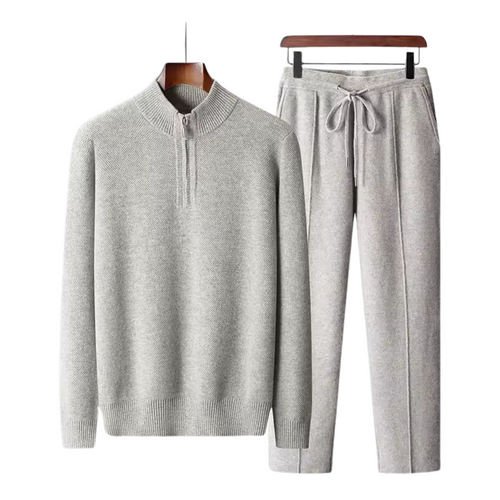 100% MERINO WOOL ZIP-UP TRACKSUIT