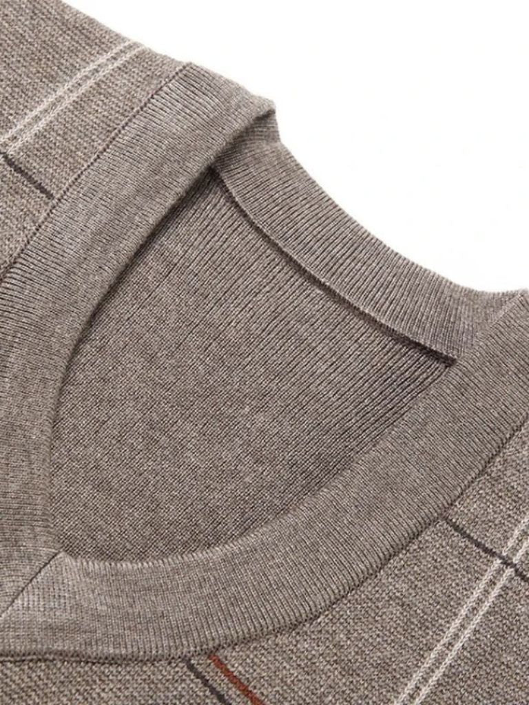Kinit Checked Academic Waistcoat