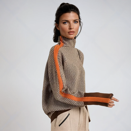 Malou™ | High Neck Knit