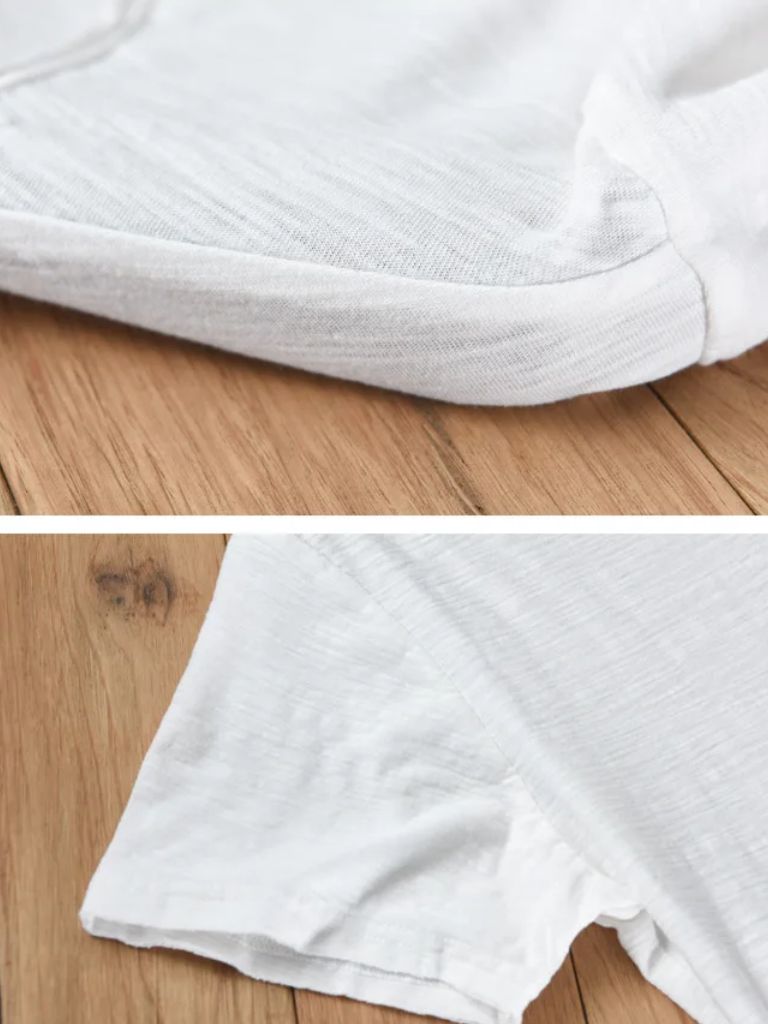 Classic Linen V Neck T-Shirt