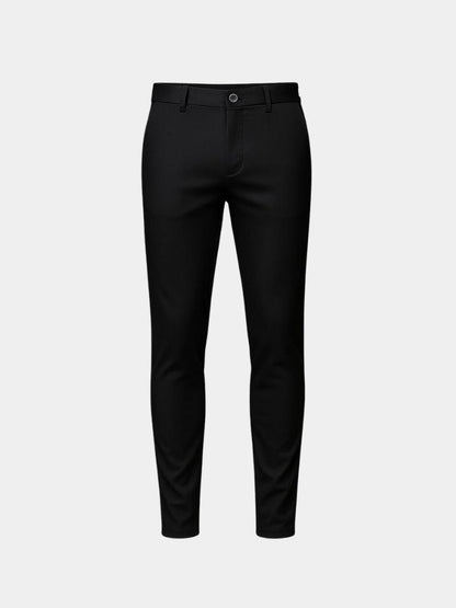 Minimalist Straight Bamboo Fibre Trousers