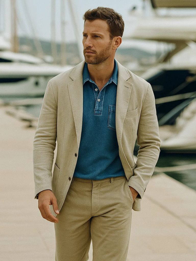 Bethlehem Blues Polo Shirt