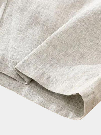 Linen Shorts Bleu Horizon