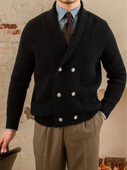 Elegant British Cardigan Sweater