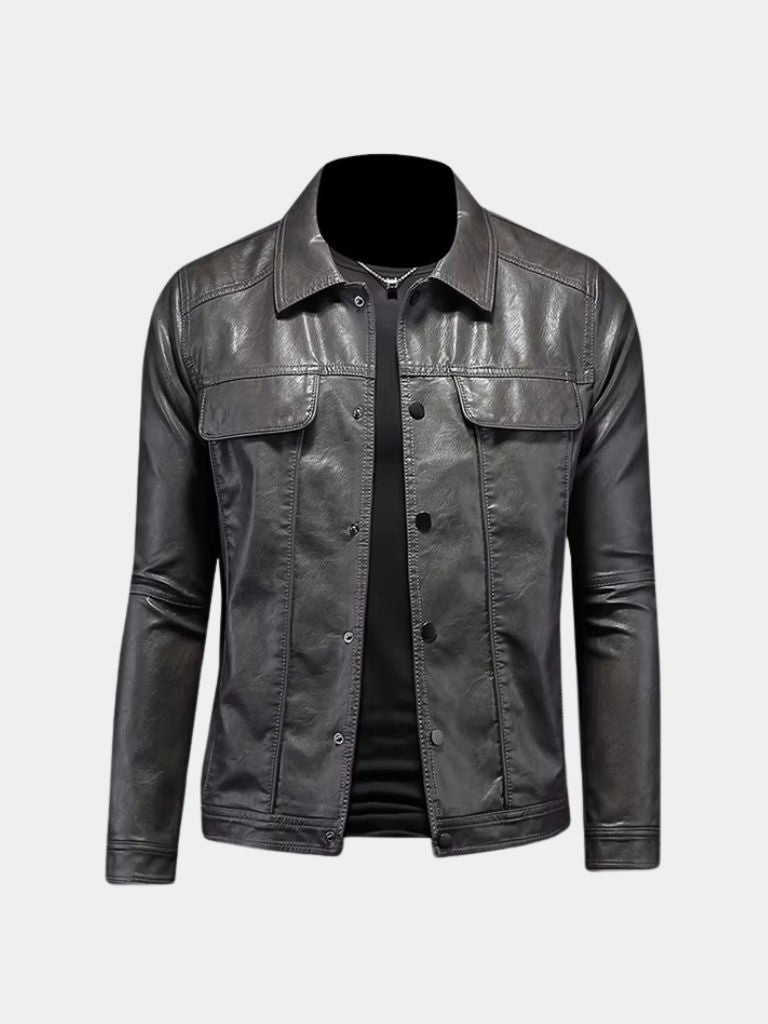 Leather Jacket Bronze Rebel