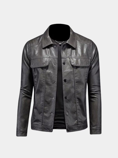 Leather Jacket Bronze Rebel