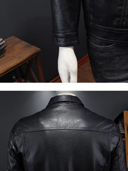 Leather Jacket Bronze Rebel