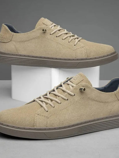 Brown Suede Leather Shoes