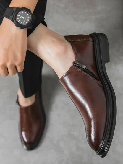 Brun Prestige Leather Loafers