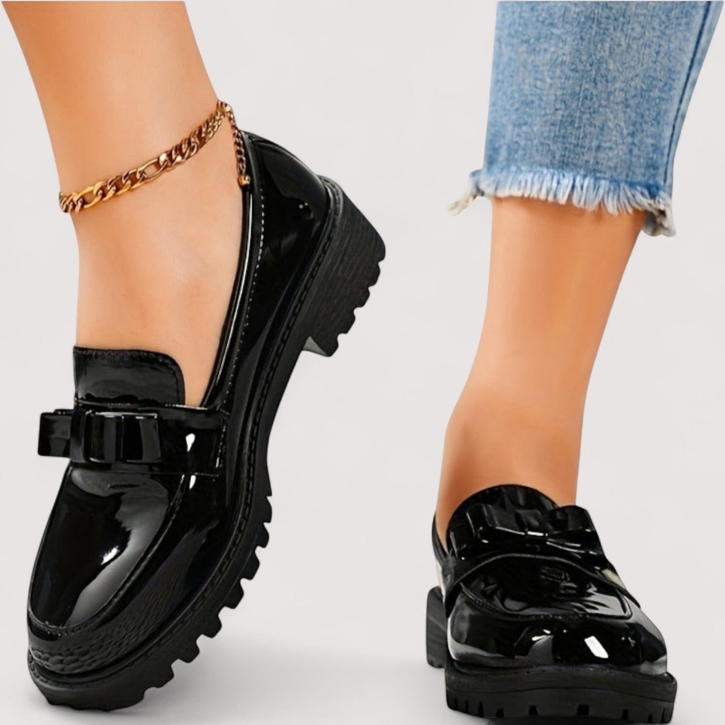 Maya - Glamorous Shiny Sandal