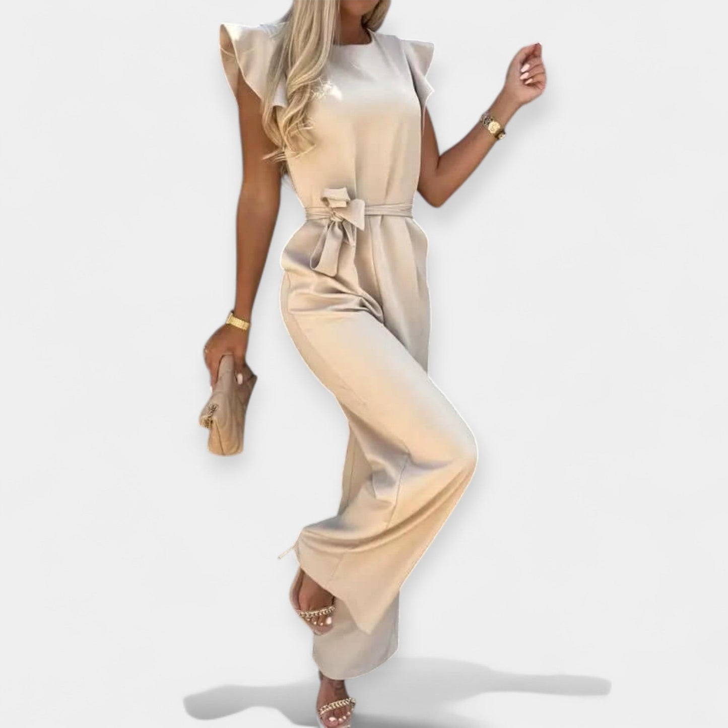 Butterfly Sleeve Jumpsuit