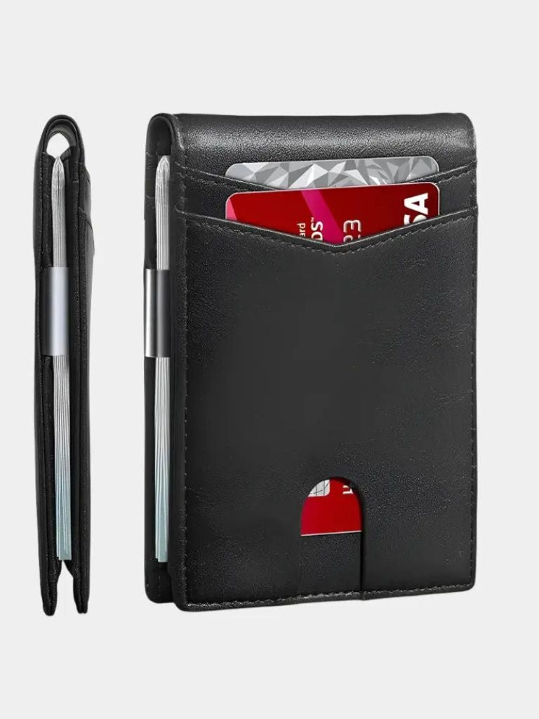 Minimalist Carbon Fibre RFID Blocking Wallet