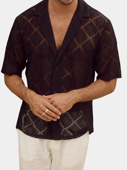 Summer Polo Shirt Coastal Reverie