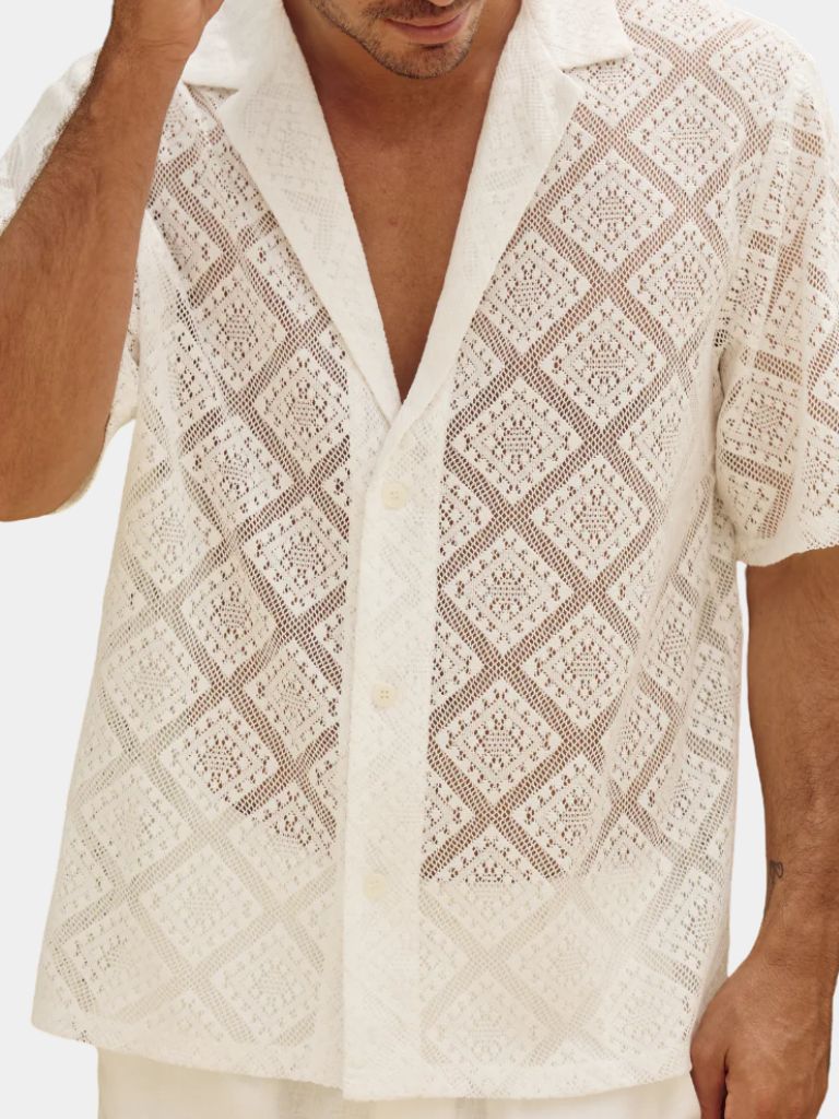 Summer Polo Shirt Coastal Reverie