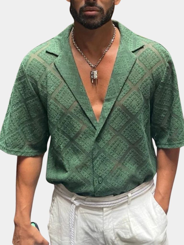 Summer Polo Shirt Coastal Reverie